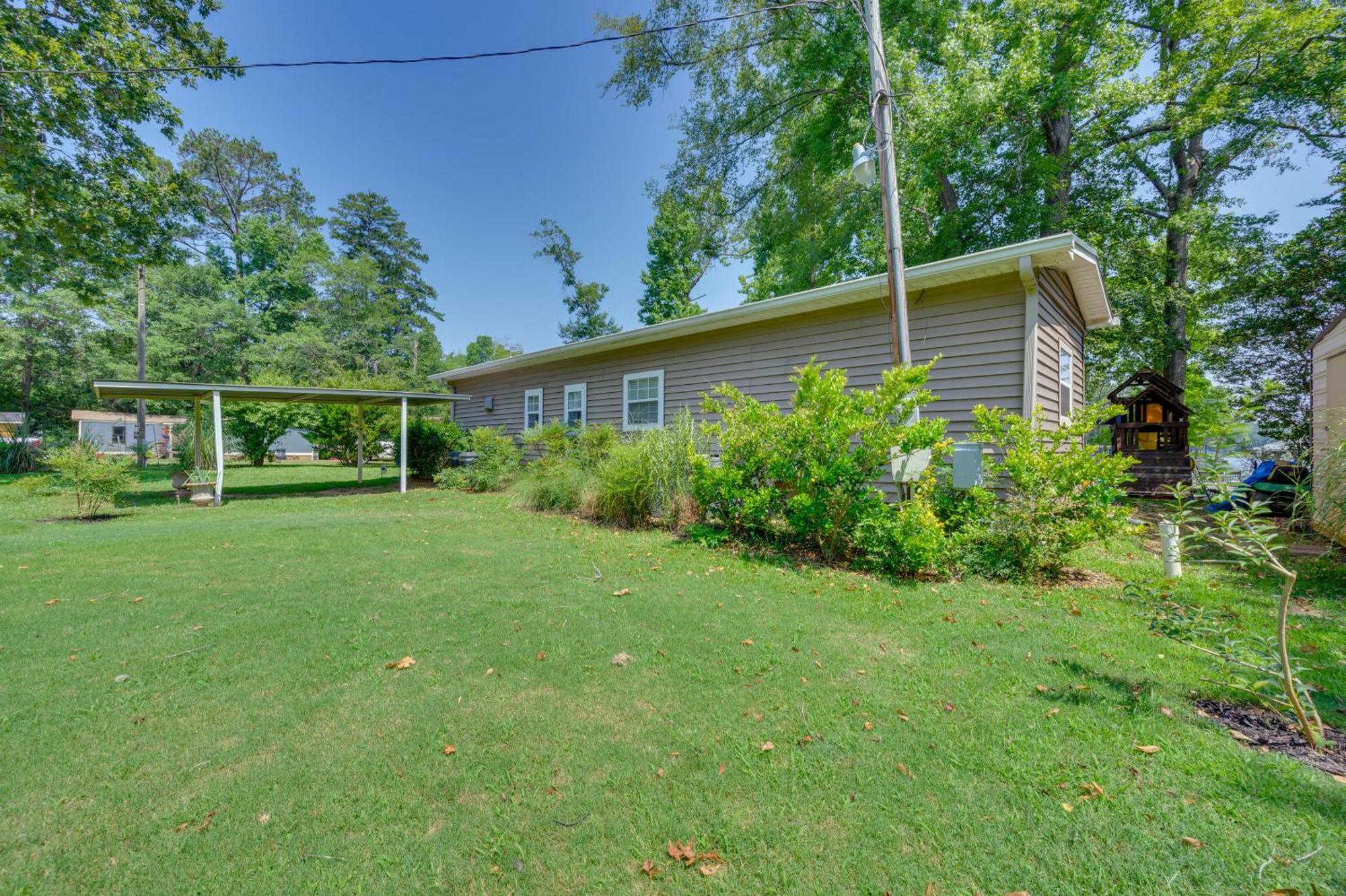 Lake Sinclair Crooked Creek Cottage With Fire Pit! Eatonton Exteriör bild