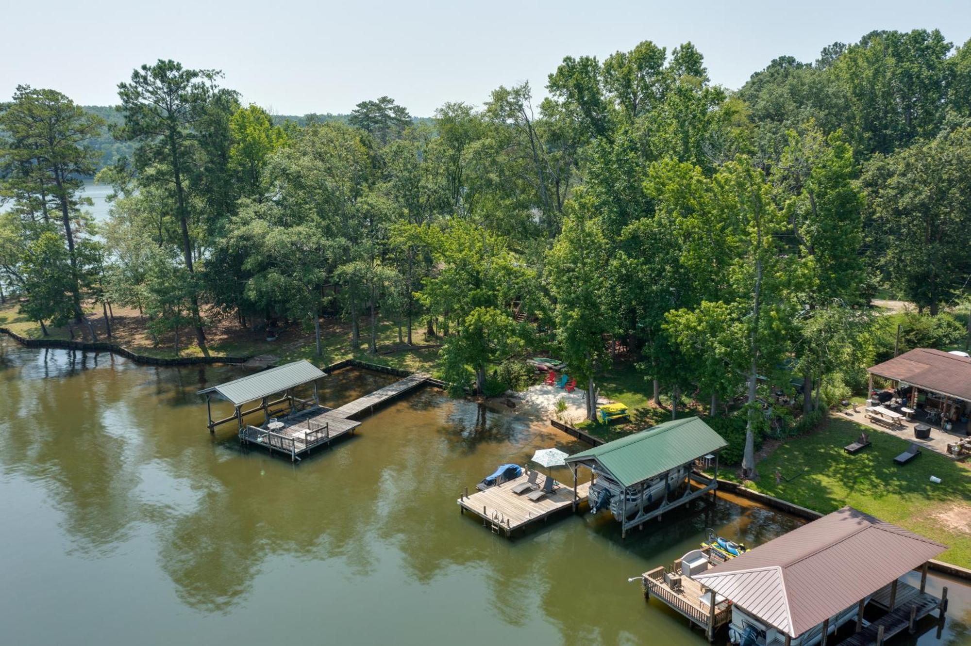 Lake Sinclair Crooked Creek Cottage With Fire Pit! Eatonton Exteriör bild