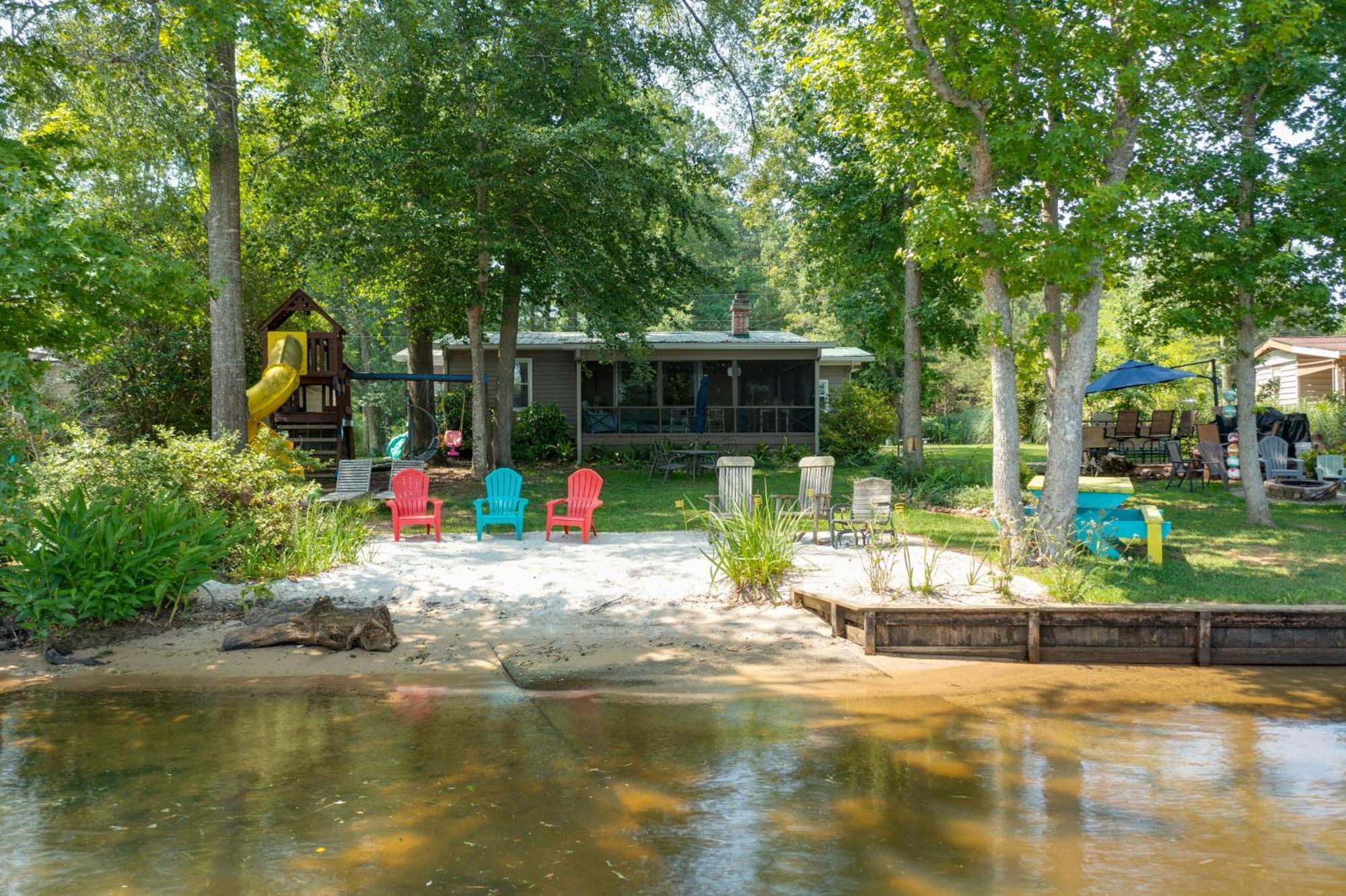 Lake Sinclair Crooked Creek Cottage With Fire Pit! Eatonton Exteriör bild