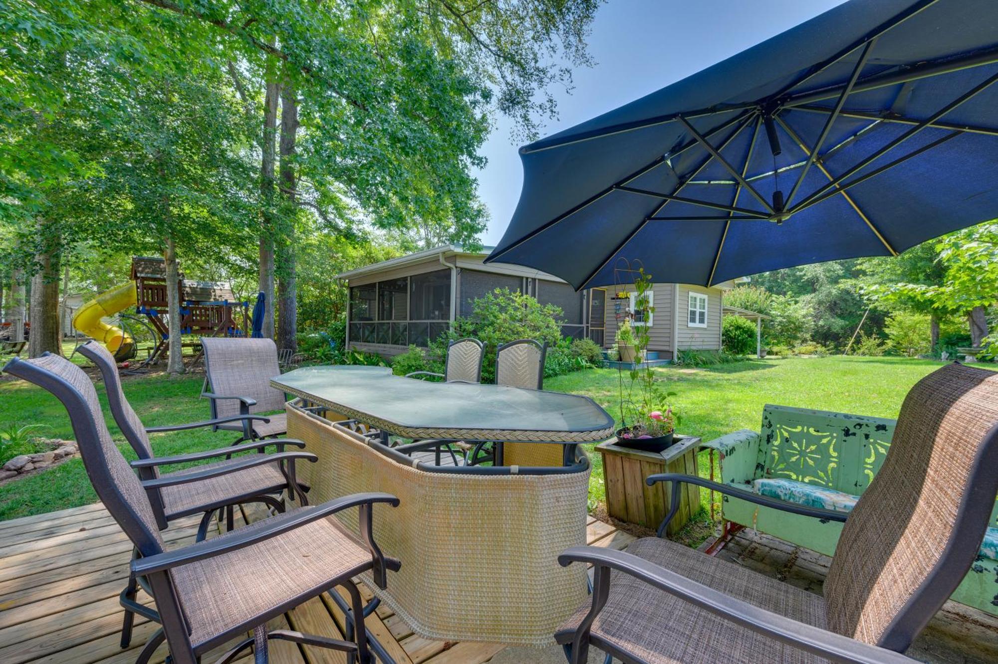 Lake Sinclair Crooked Creek Cottage With Fire Pit! Eatonton Exteriör bild